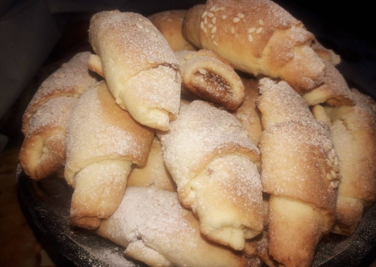 Рогалики с вареньем