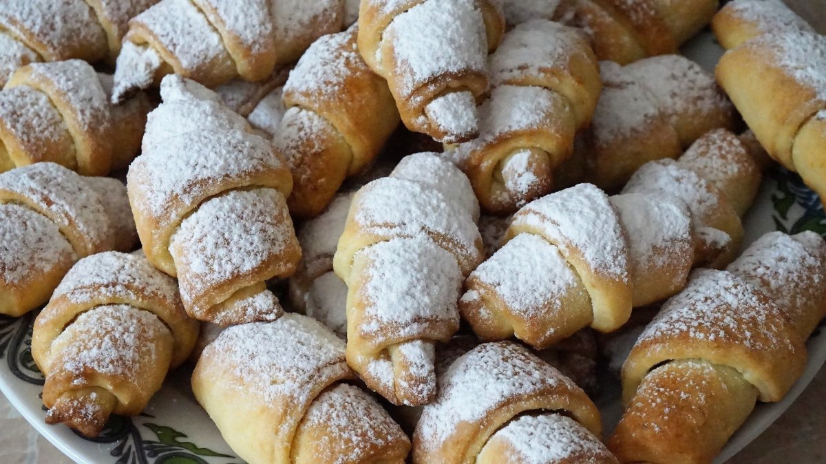 Рогалики с джемом