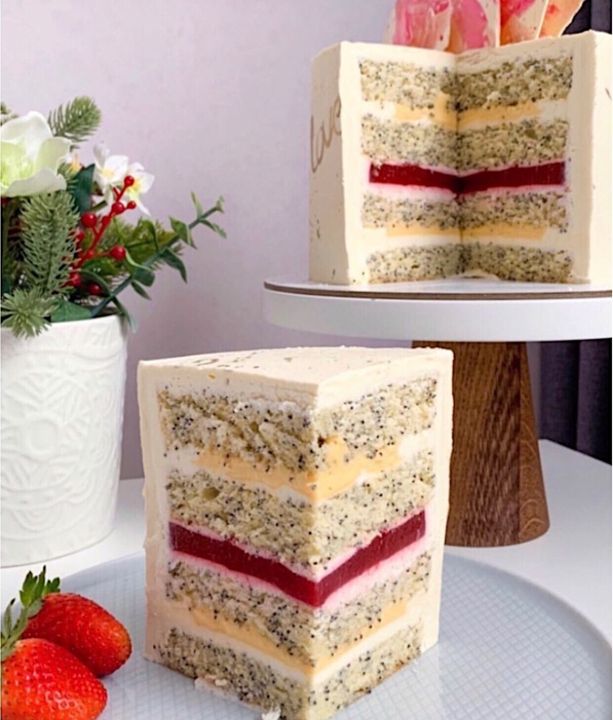 Рулет с лимонным курдом