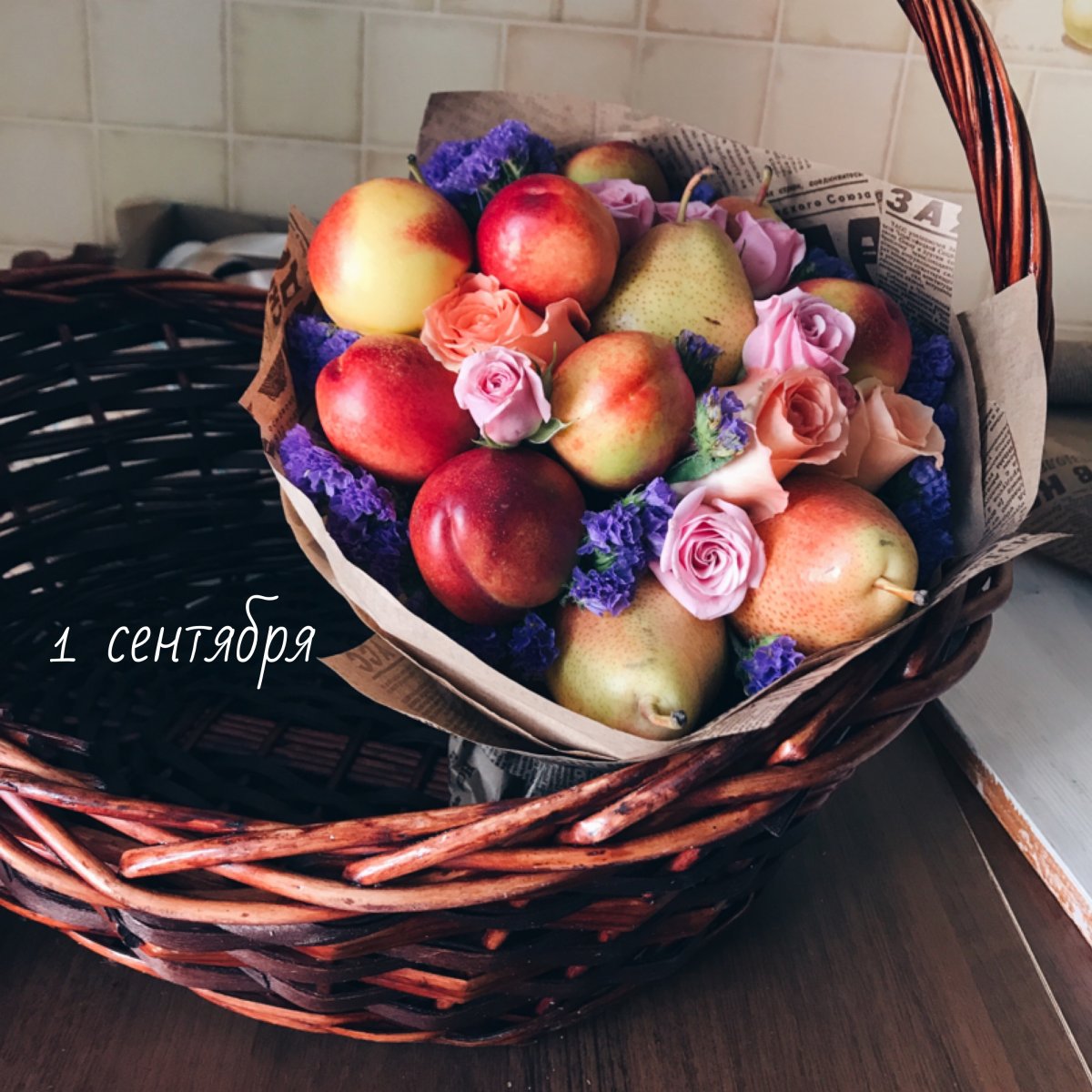 Необычные съедобные букеты