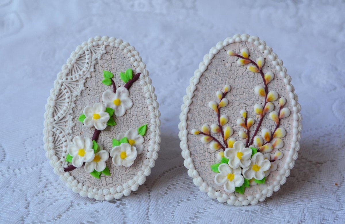 Украшения из айсинга для куличей