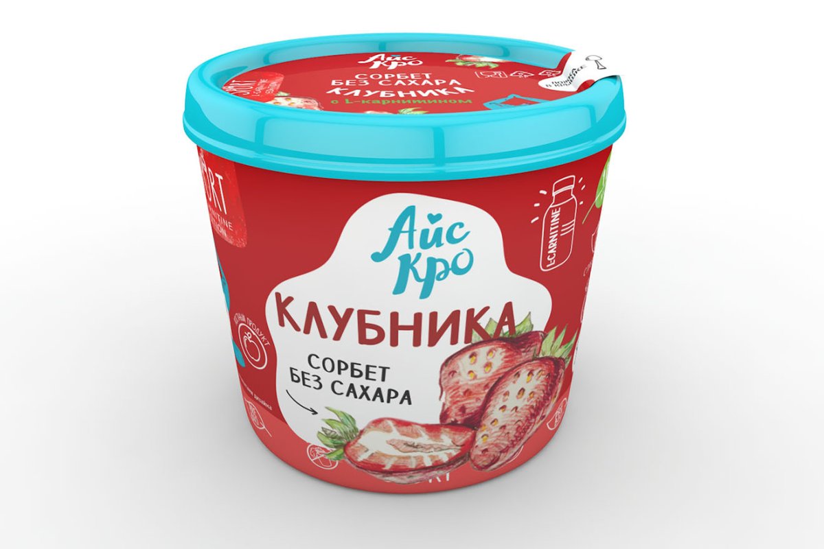 Мороженое сорбет айс кро