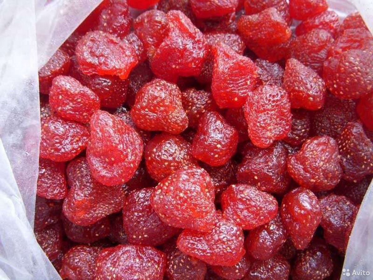 Вяленая земляника