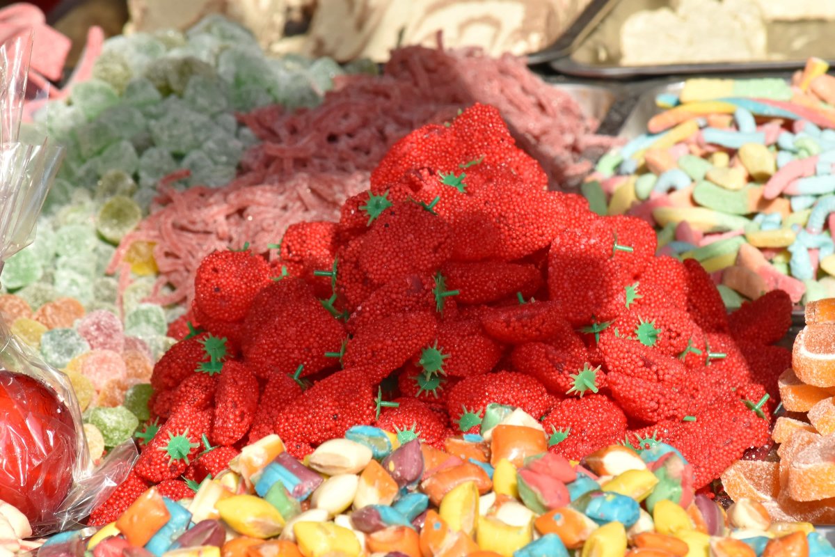Жевательный мармелад Trolli клубника