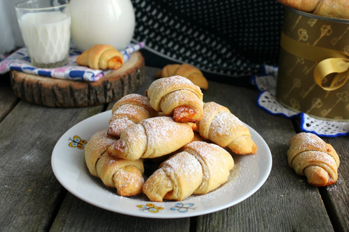 Печенье рогалики