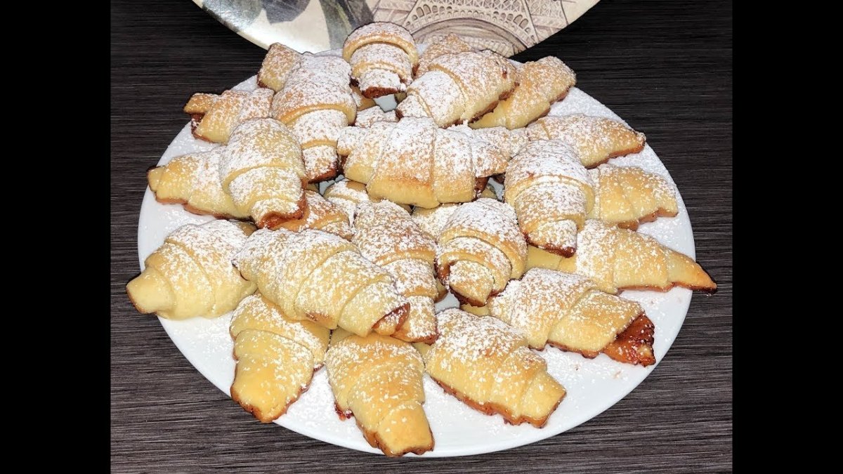 Миндальные рогалики