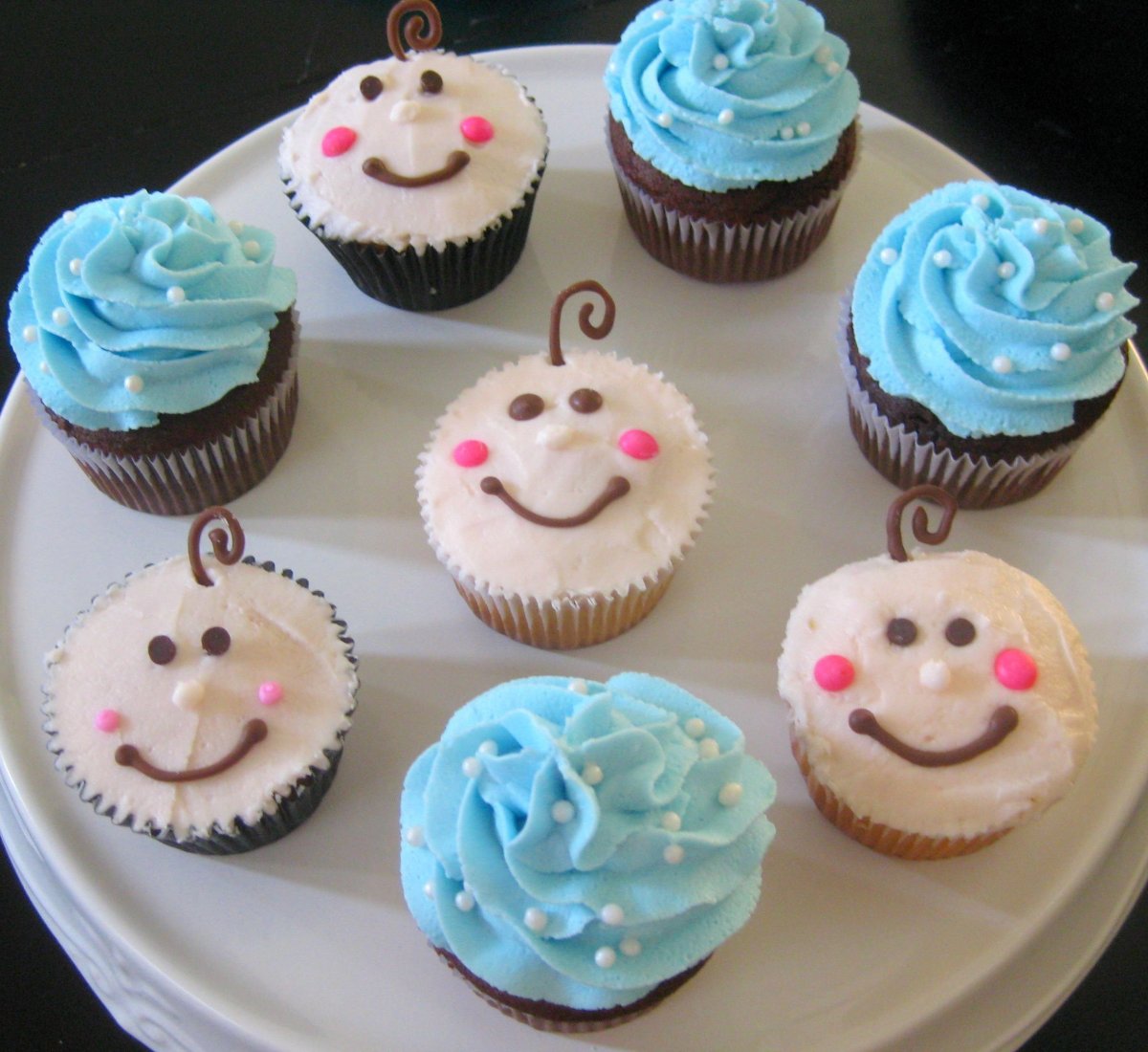 Капкейки Baby Shower