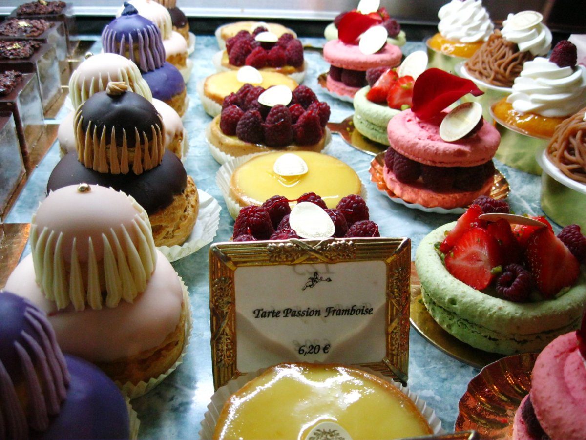 Laduree малиновый торт