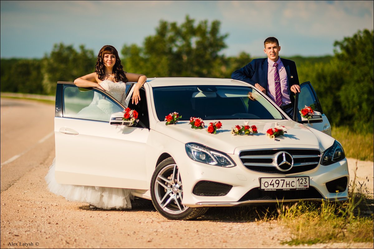 Мерседес 232 AMG Свадебная