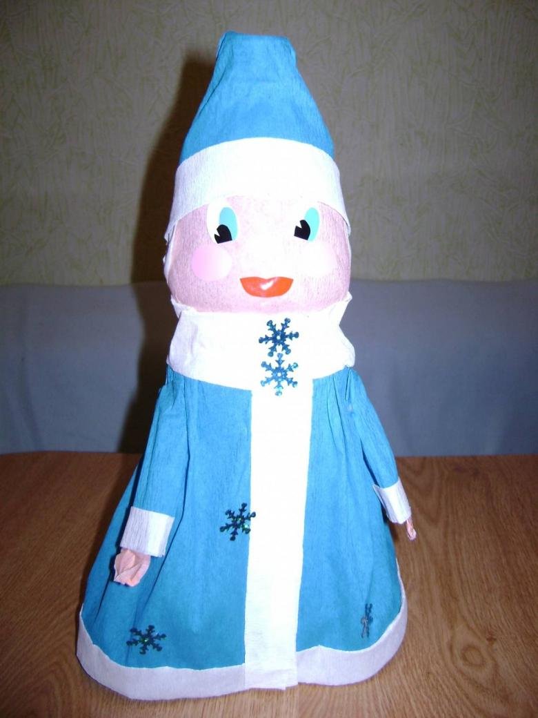 Новогодние поделки из синтепона