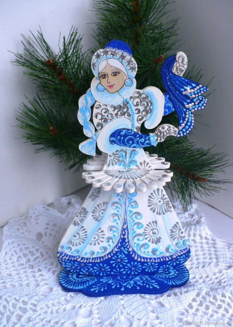Интерьерная кукла Снегурочка