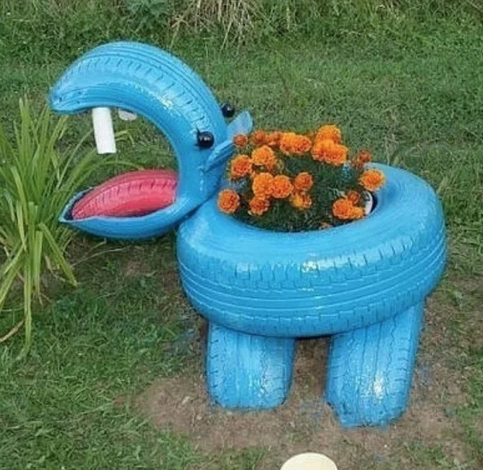 Украшения для сада из камней