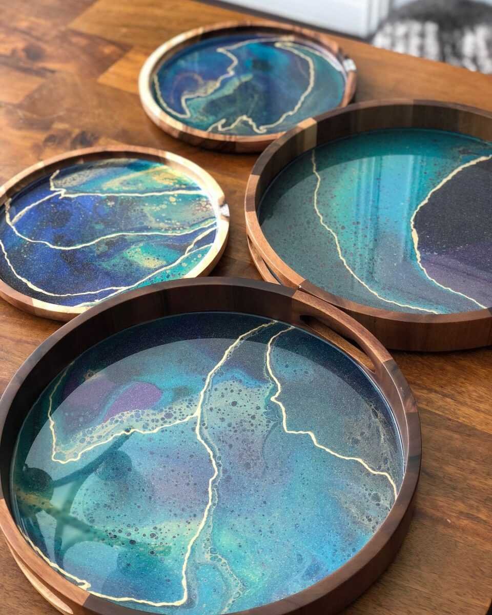 Техника Resin Art эпоксидная смола