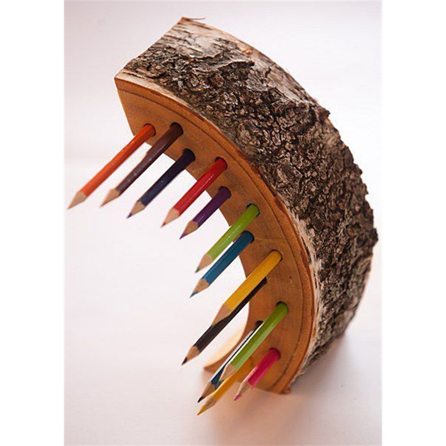 Самодельные предметы. Подставка для карандашей. Подставка для карандашей из дерева. Креативные предметы. Креативная подставка для карандашей.