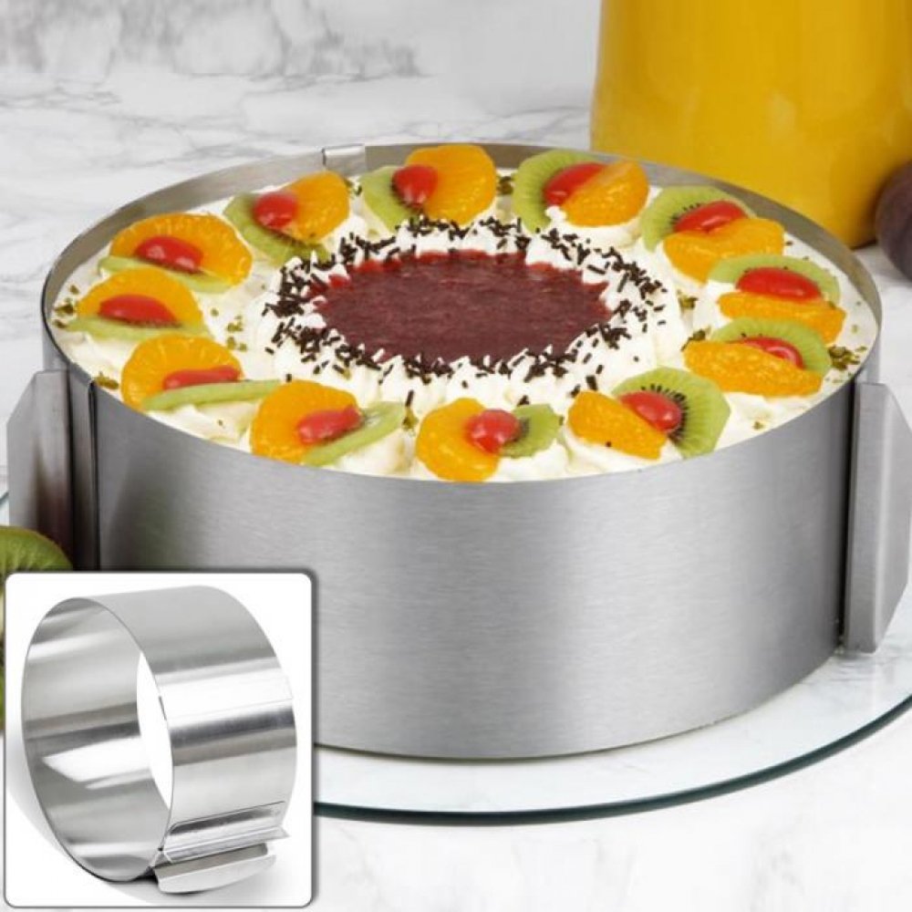 Раздвижное кольцо для выпечки Cake Ring, 16-30 см