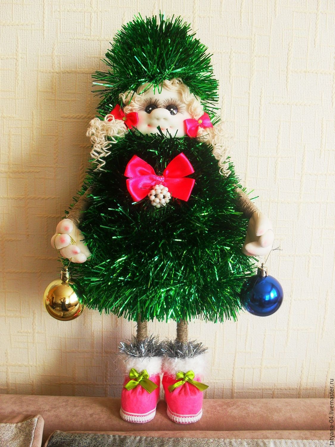 Поделки из мишуры