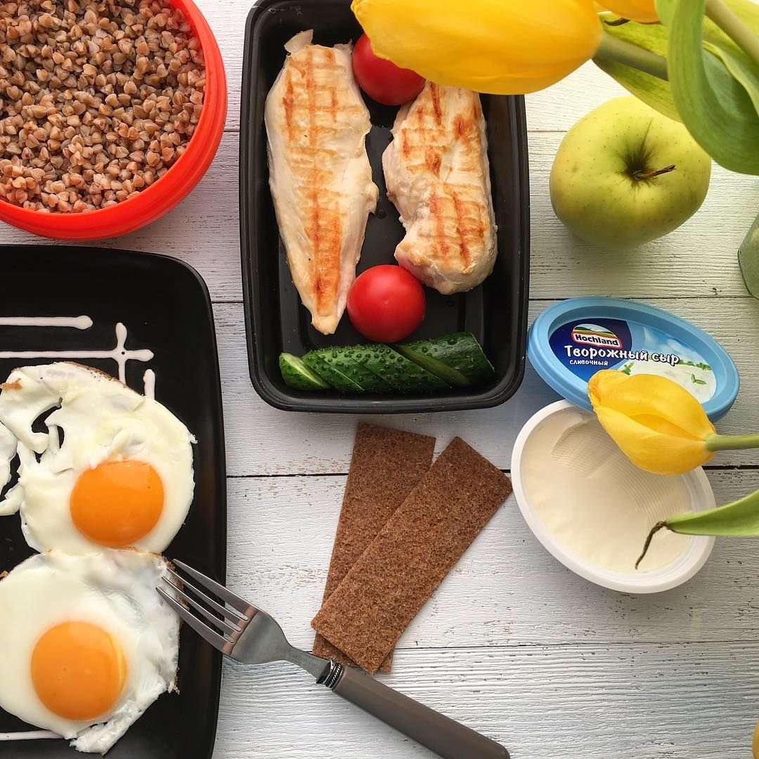 Вкусный обед в Инстаграм