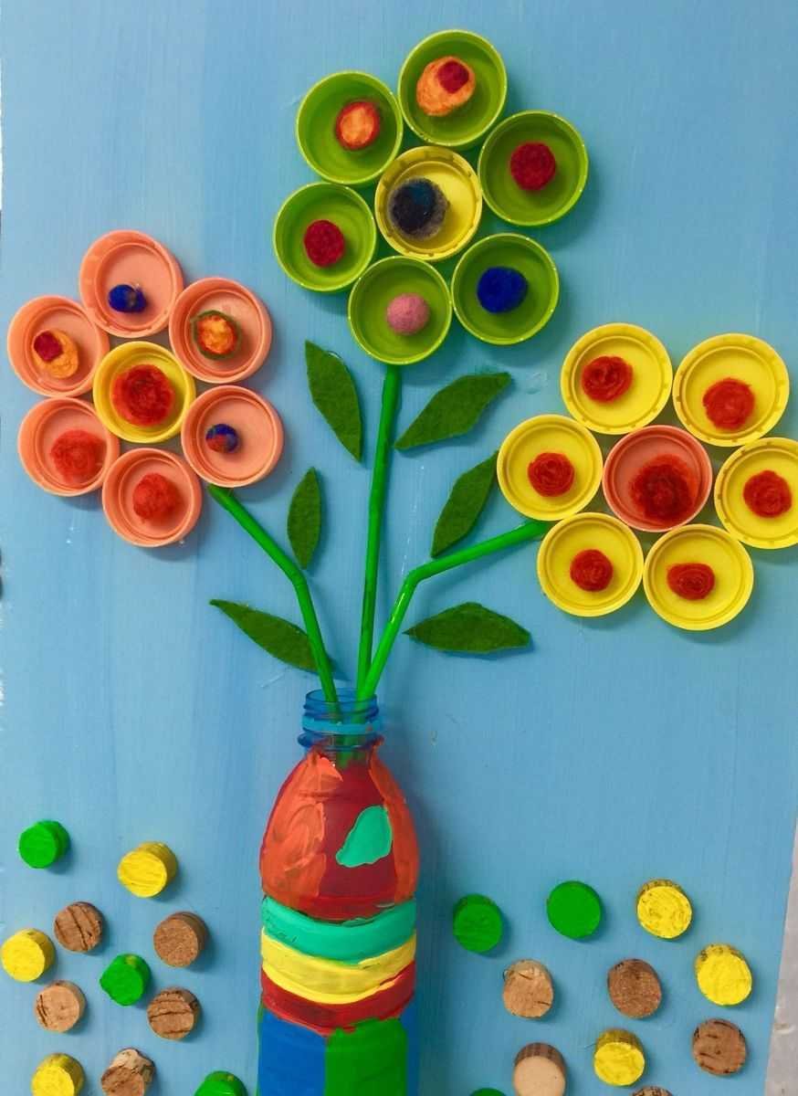Поделки из ватных дисков