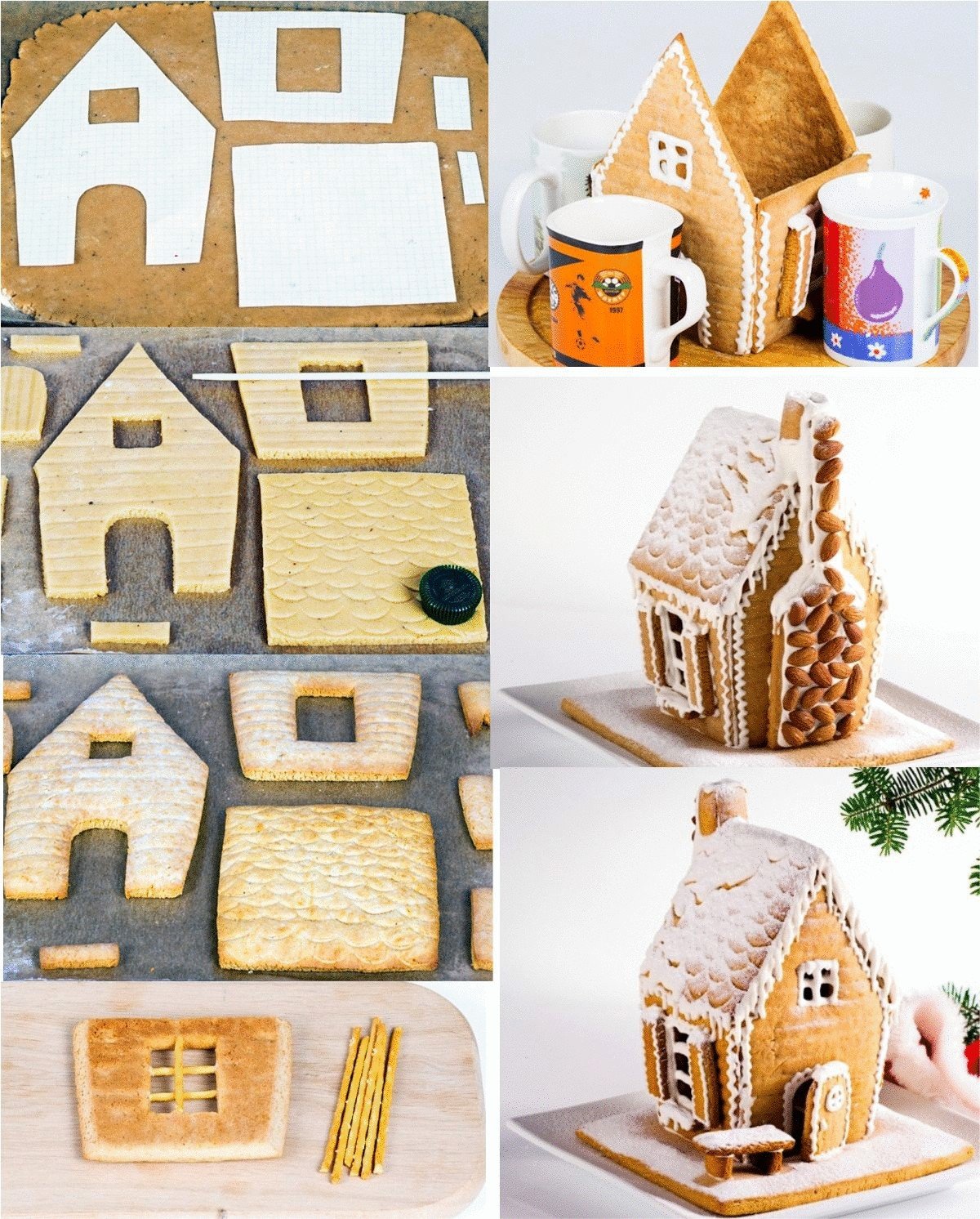 Американский дом из картона