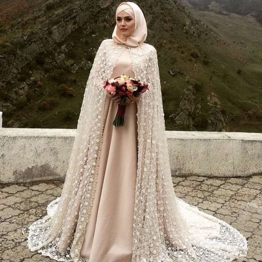 Дагестанские Свадебные платья Hijab