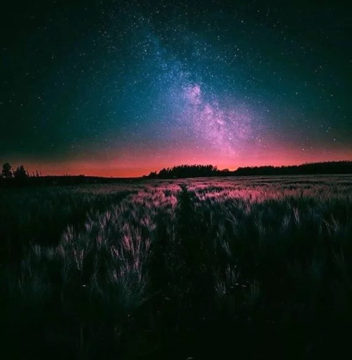 Ночное небо Эстетика