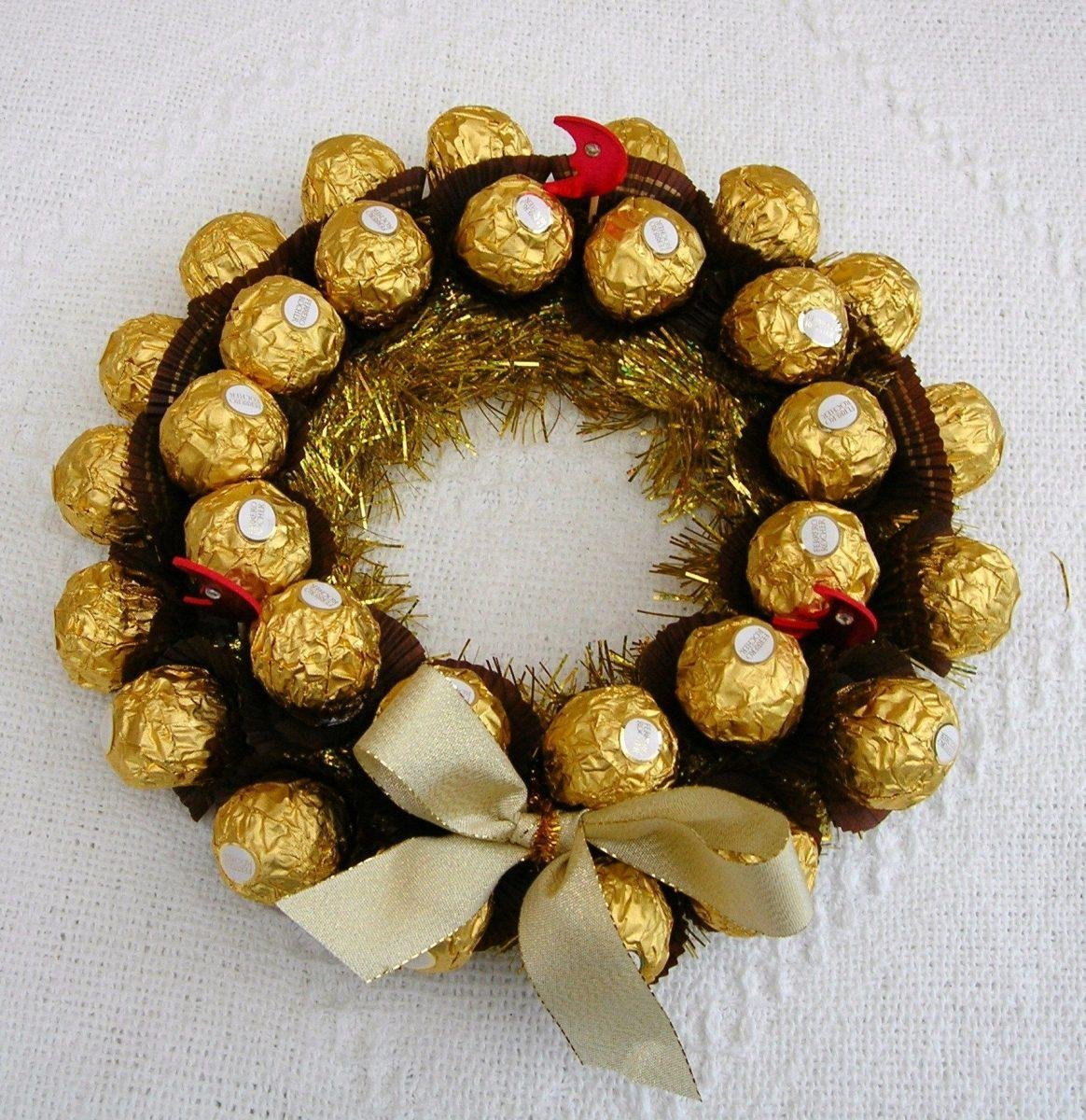 Сани из конфет
