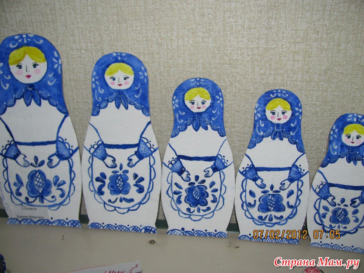 Голубь Гжель фарфор