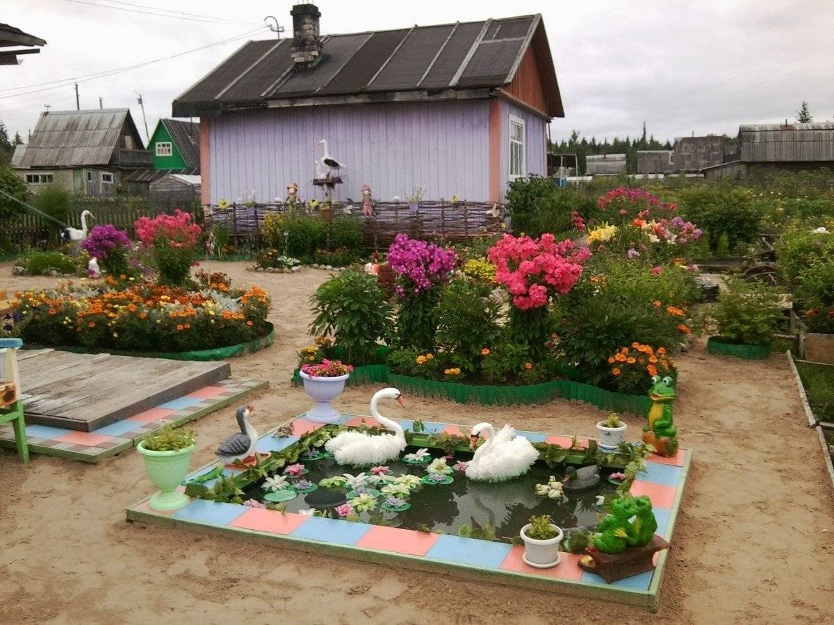 Обустройство двора в деревне