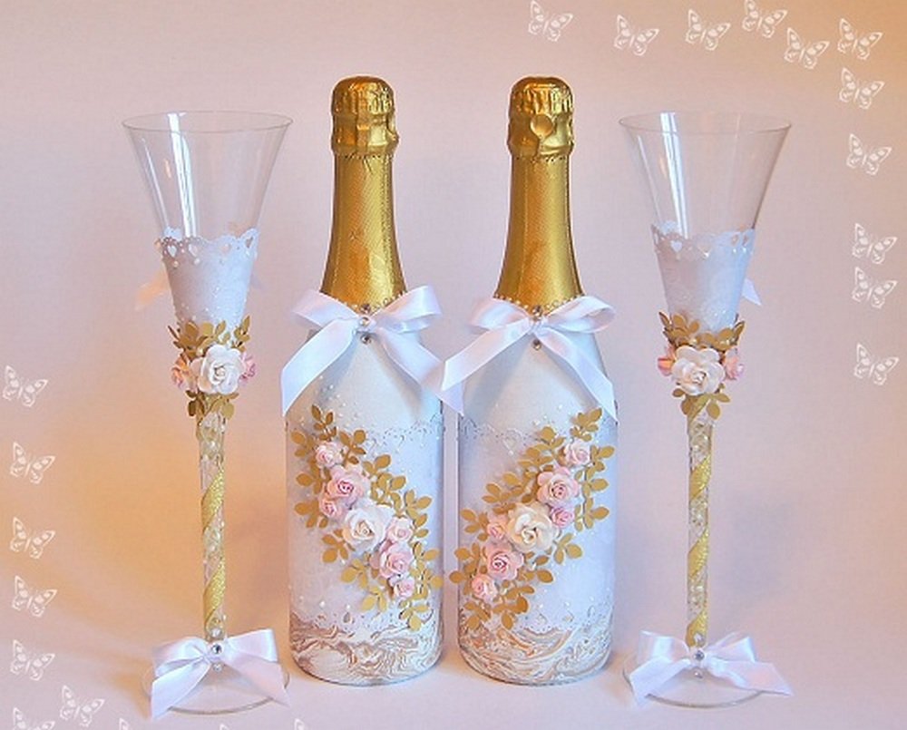 Свадебное шампанское Изображения – скачать бесплатно на Freepik