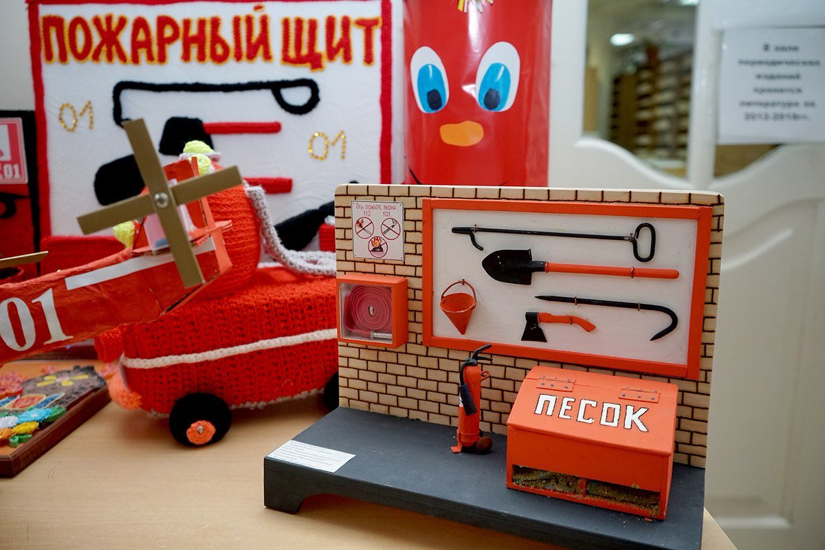 Поделка на тему пожарная бе