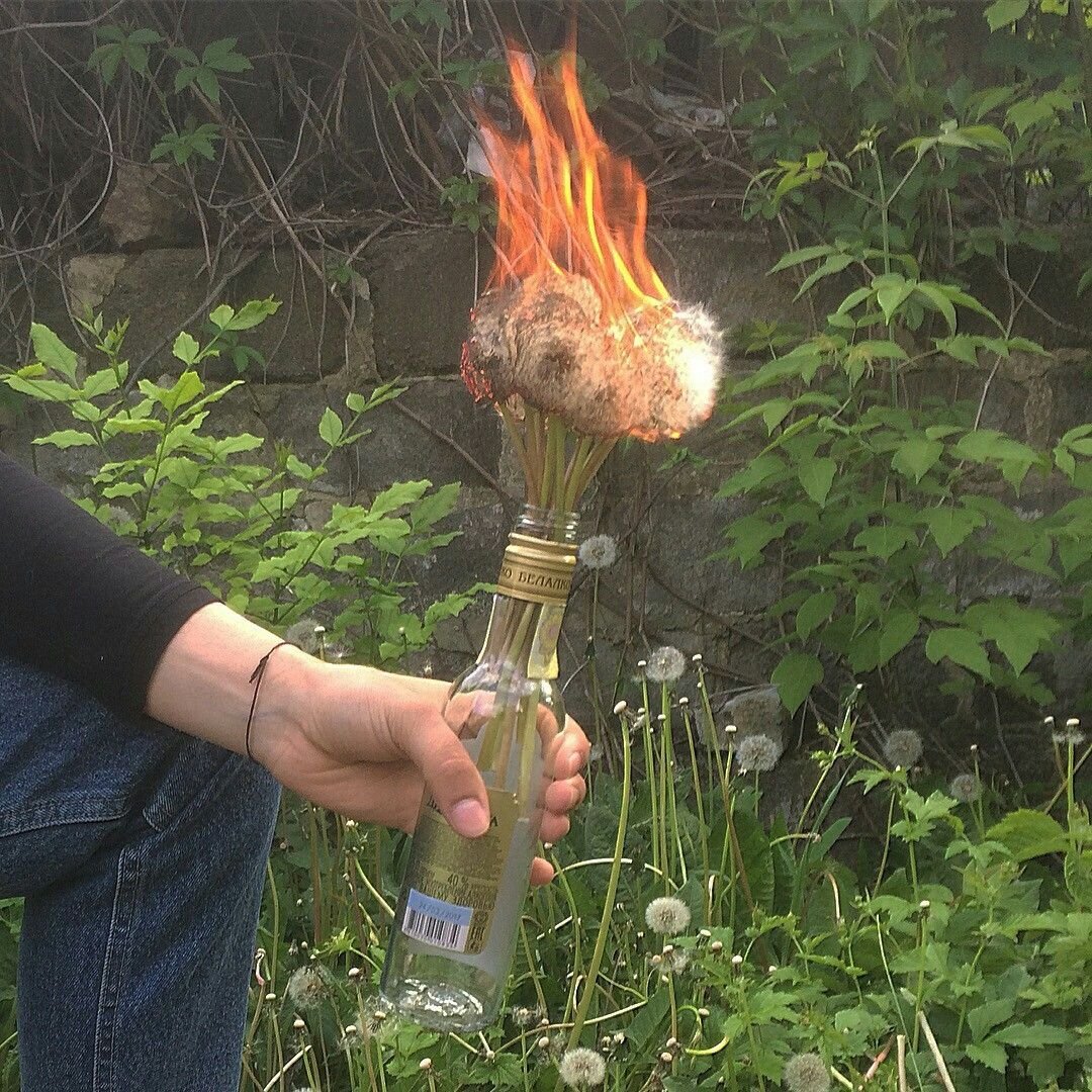 Огонь из Инстаграм