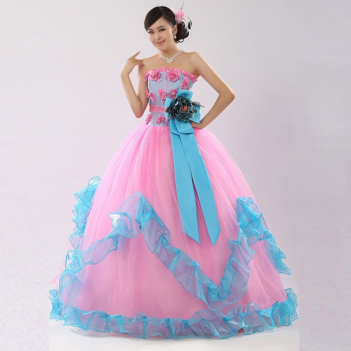Colourful Wedding Dresses