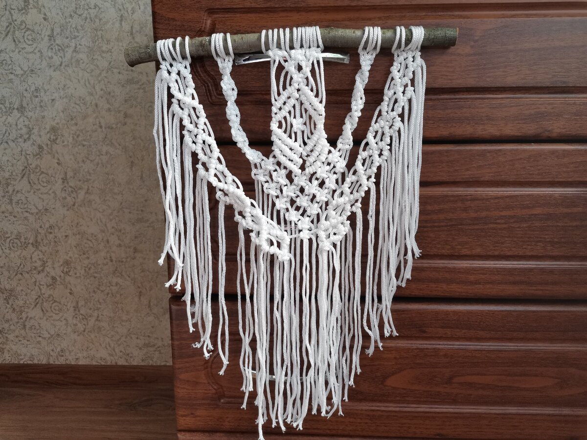 Коробки из бельевой веревки