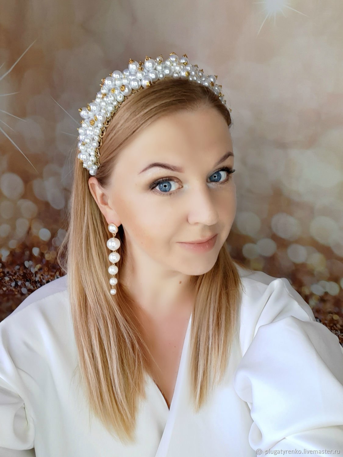 Ободок для невесты