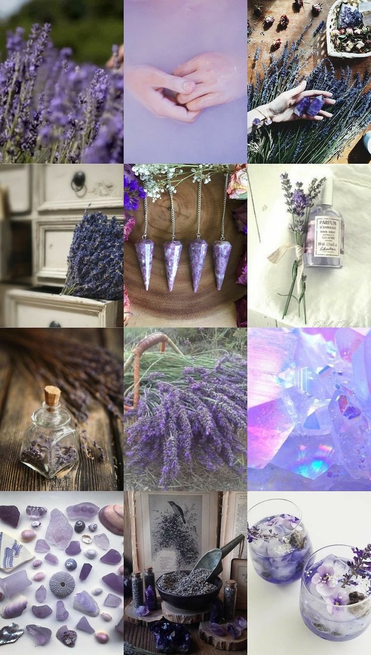 Лаванда Lavender aesthetic