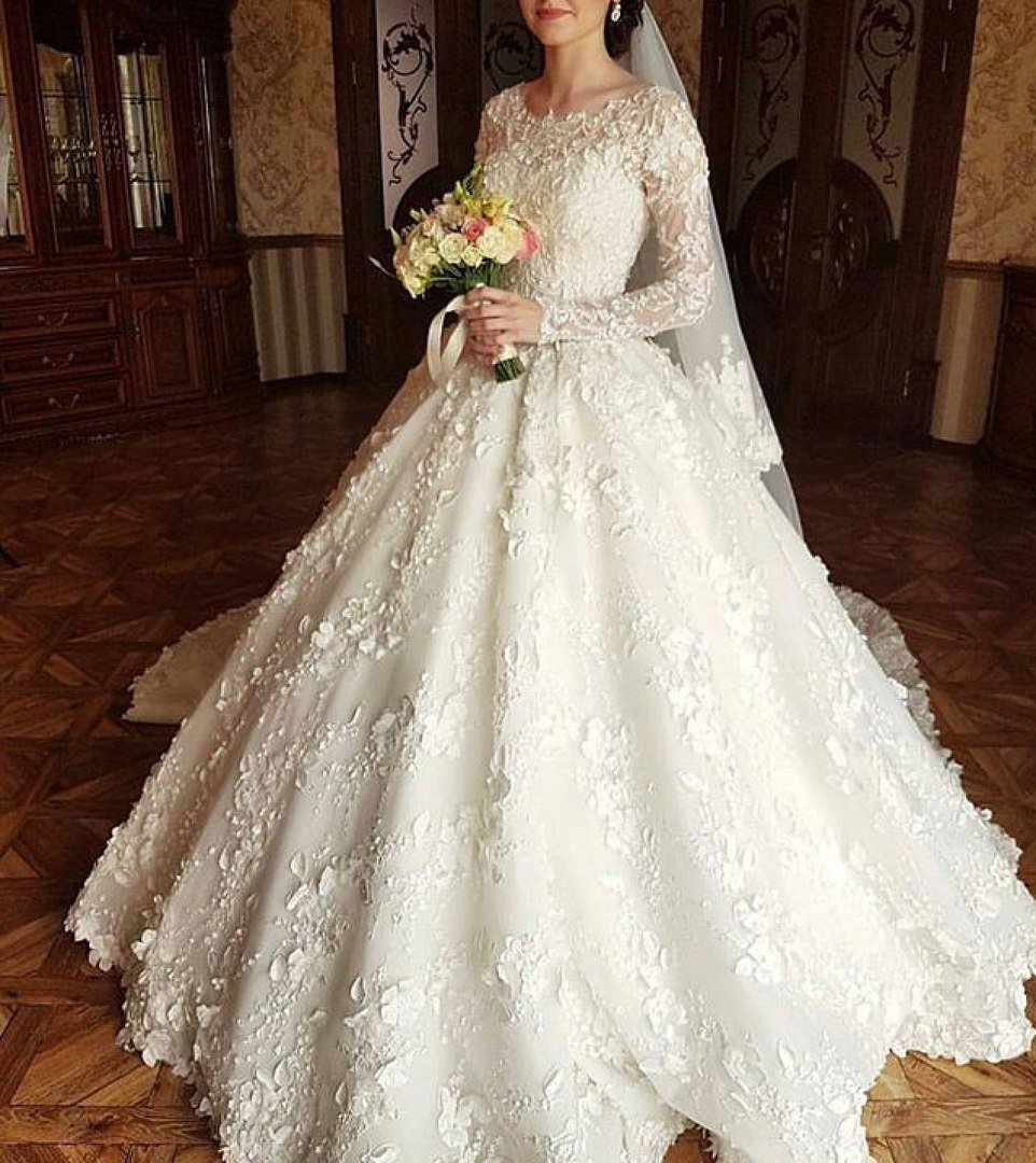 Свадебные кавказские платья - 65 фото