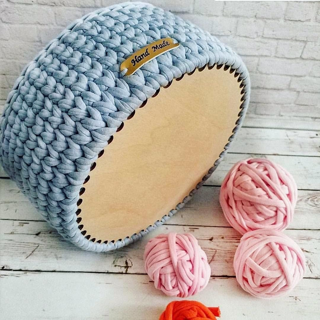 Корзины из подручного материала
