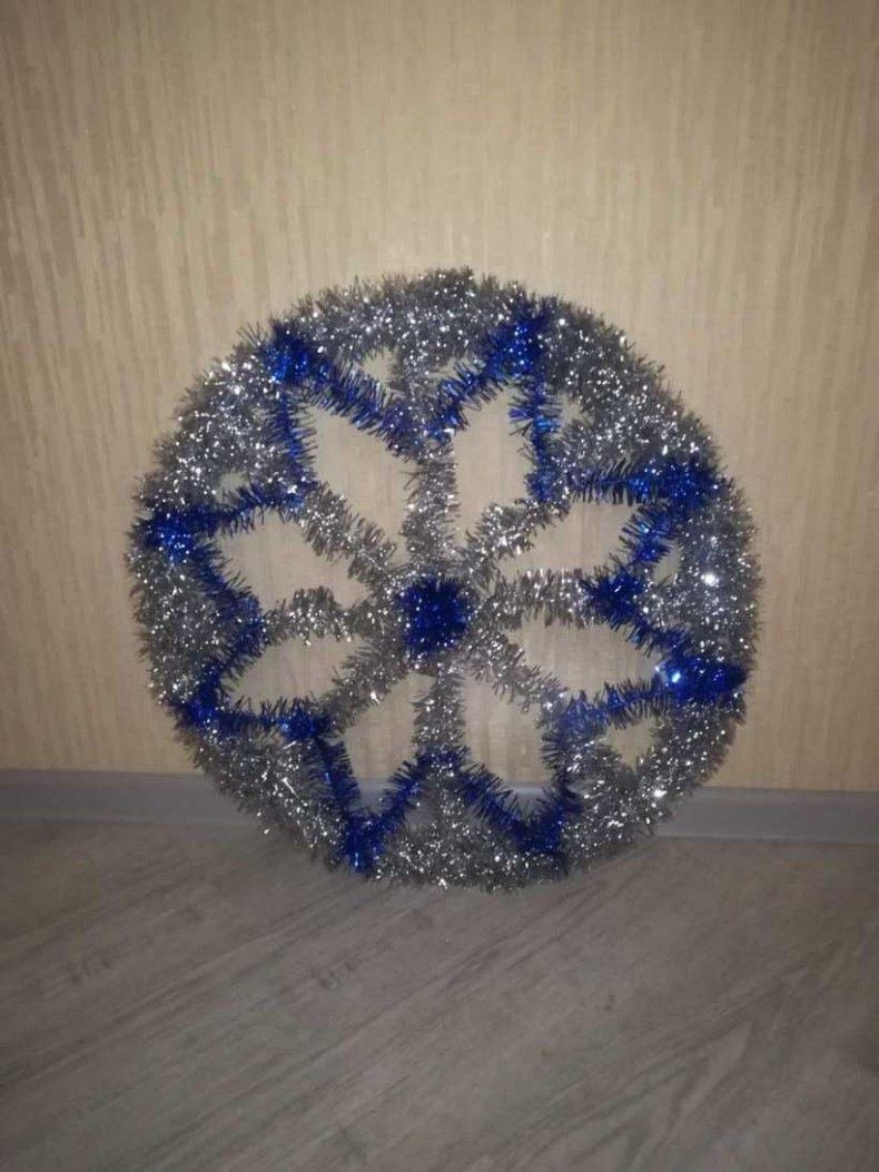 Поделка из дождика своими руками