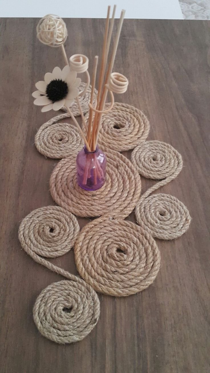 Рукоделие из веревки