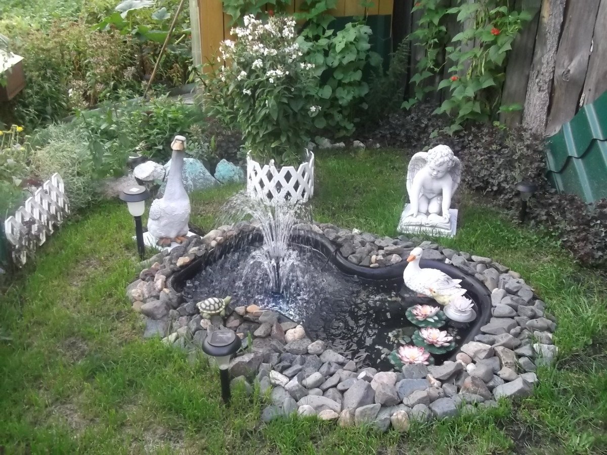 Водопад из ракушек
