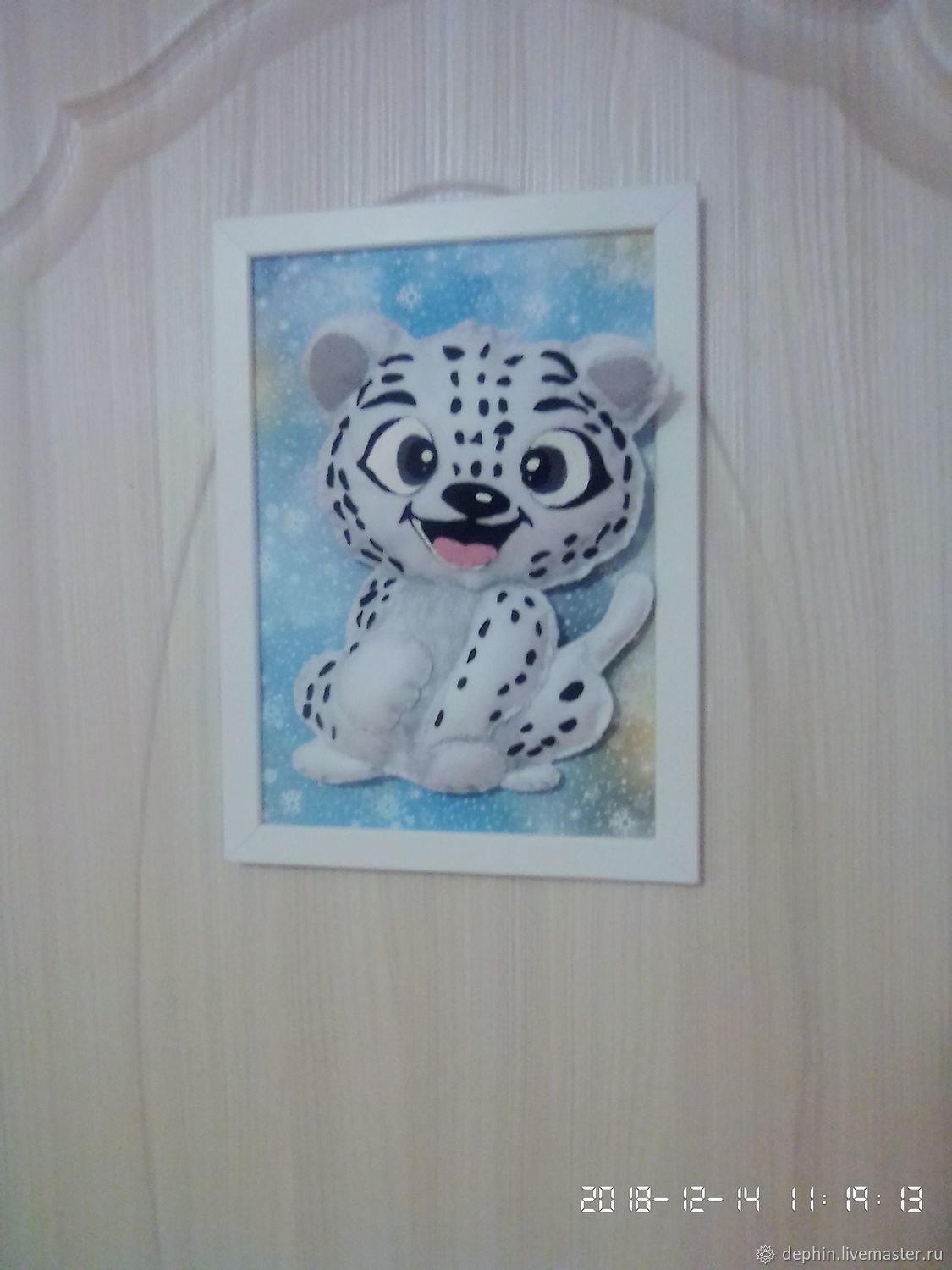 Снежный Барс поделка