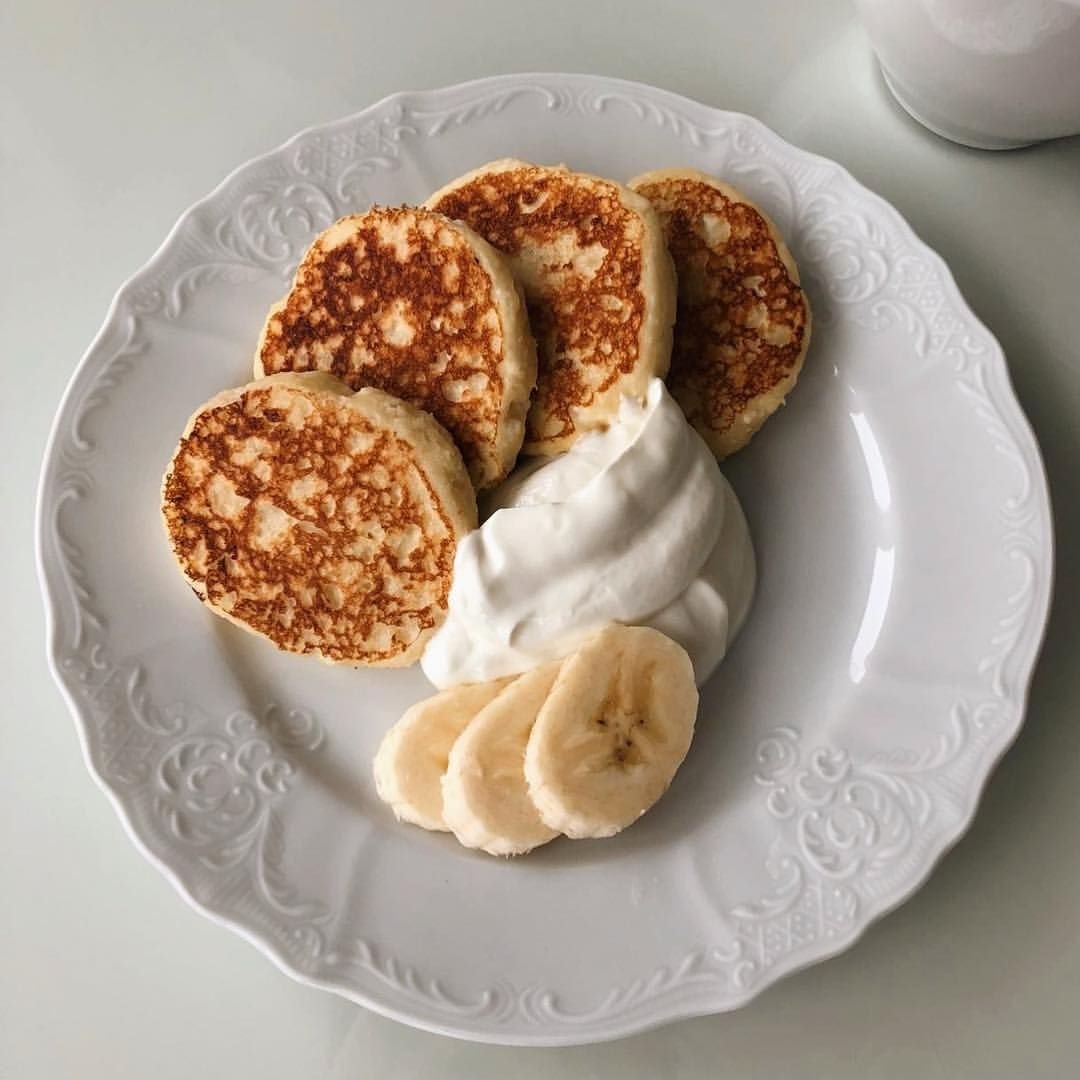 Сырники с черникой