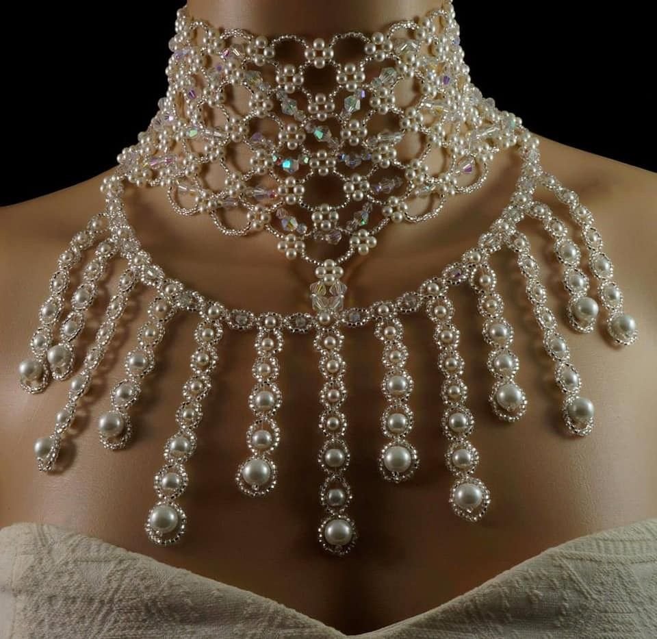 Бисер эстетика ожерелья