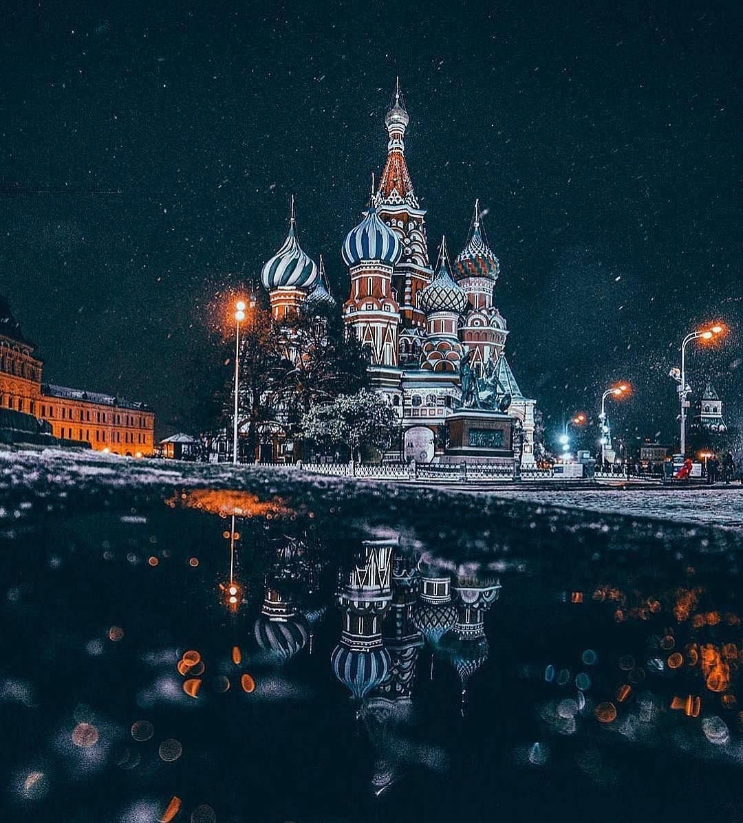 Красная площадь зима