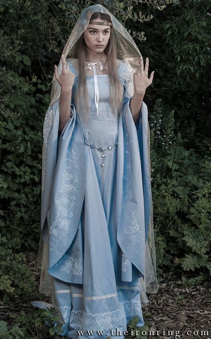Свадебное платье Эльфийское Elven Style Dress