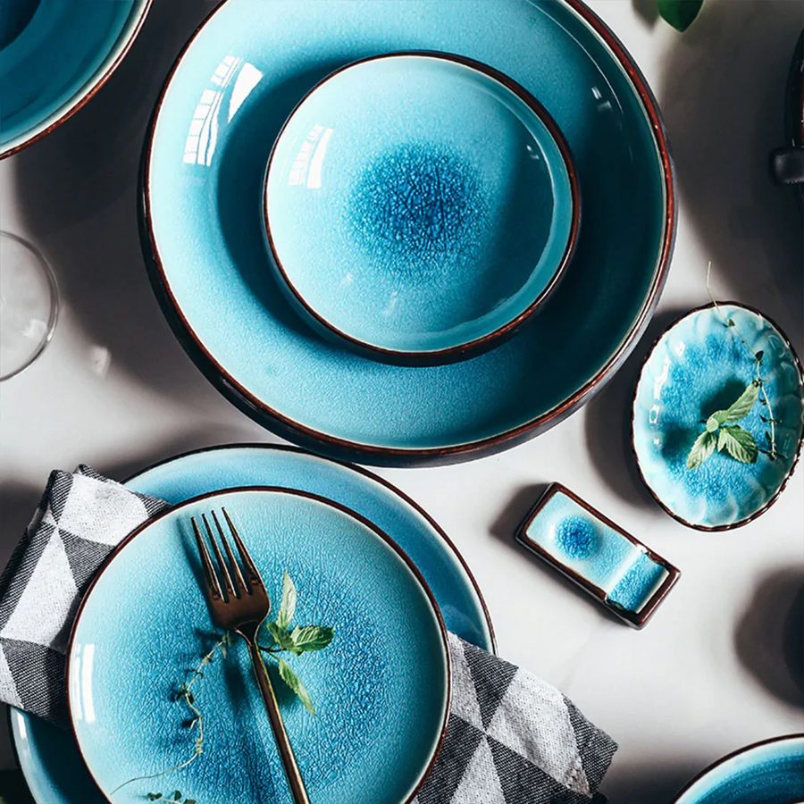 Тарелка homeclub Blue