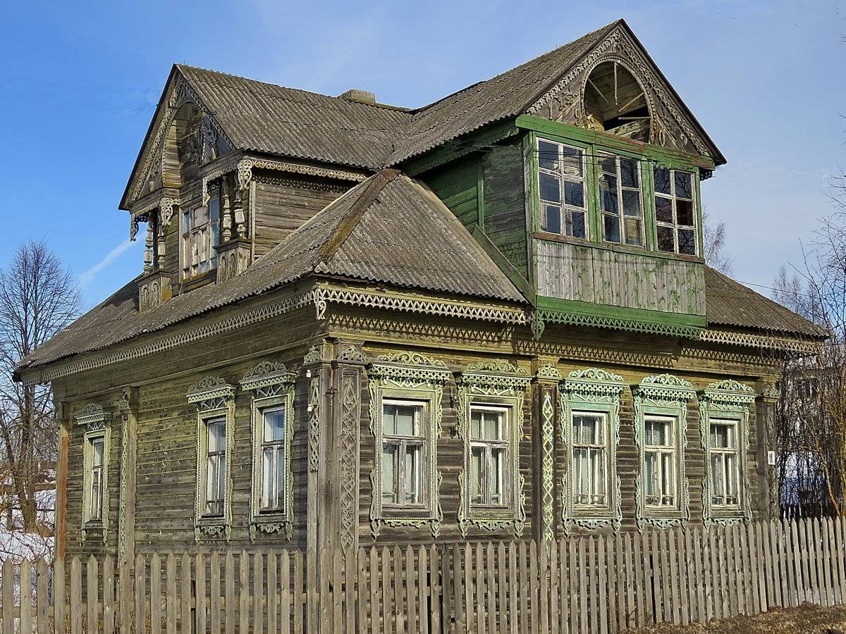 Таруса деревянное зодчество