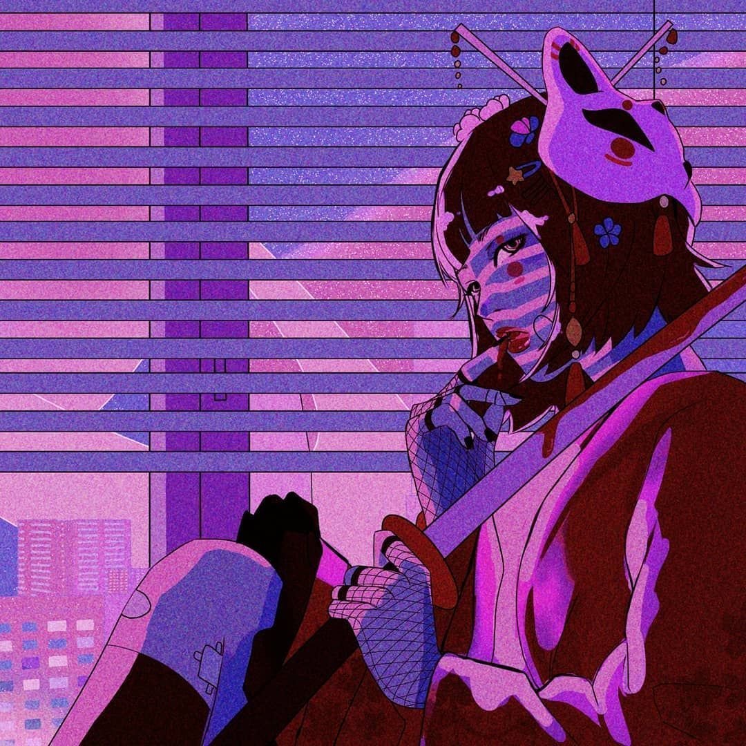 Ретровейв аниме