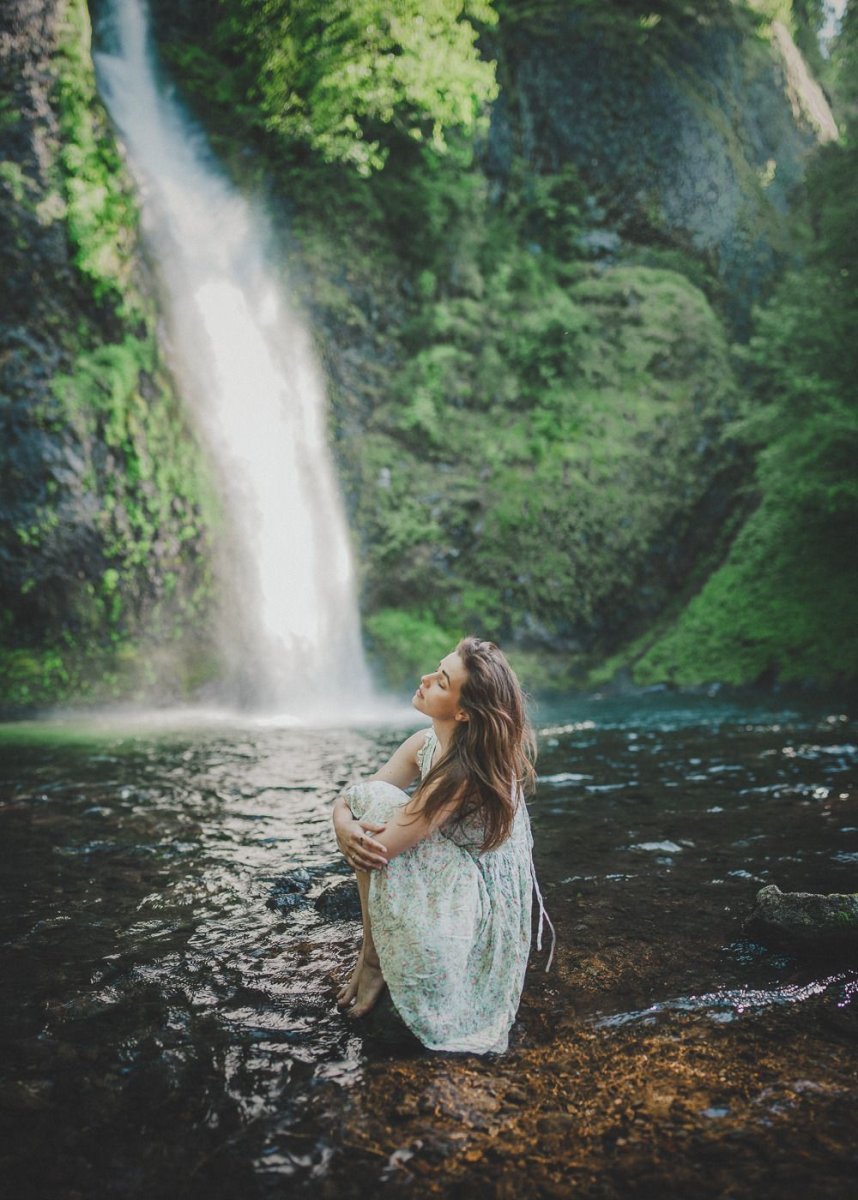 Фотосессия у водопада