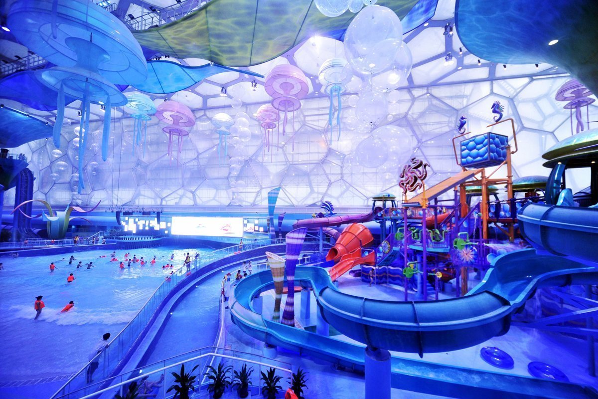 Watercube Waterpark — Пекин, Китай